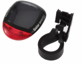 2 LED Solar power bicycle tail light lamp